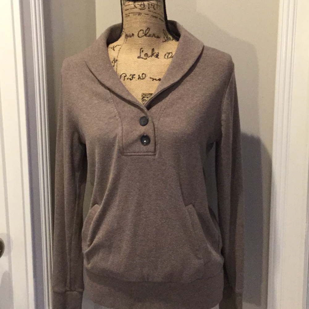 BANANA REPUBLIC brown pullover sweater ~ Small